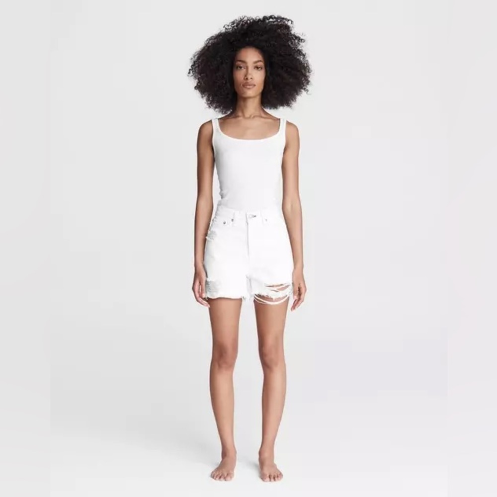 Rag & Bone Maya High-Rise Shorty Short
